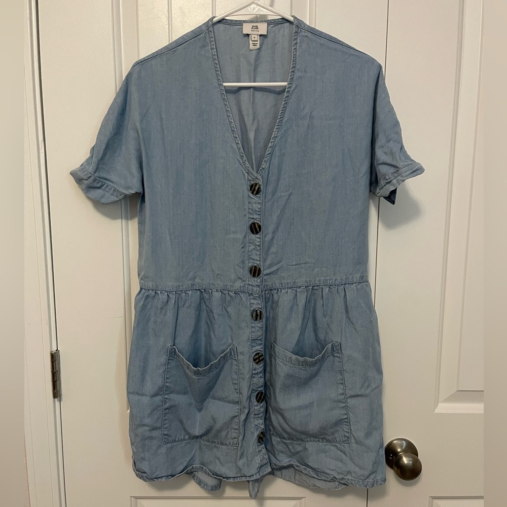 River Island Chambray Denim Shirt